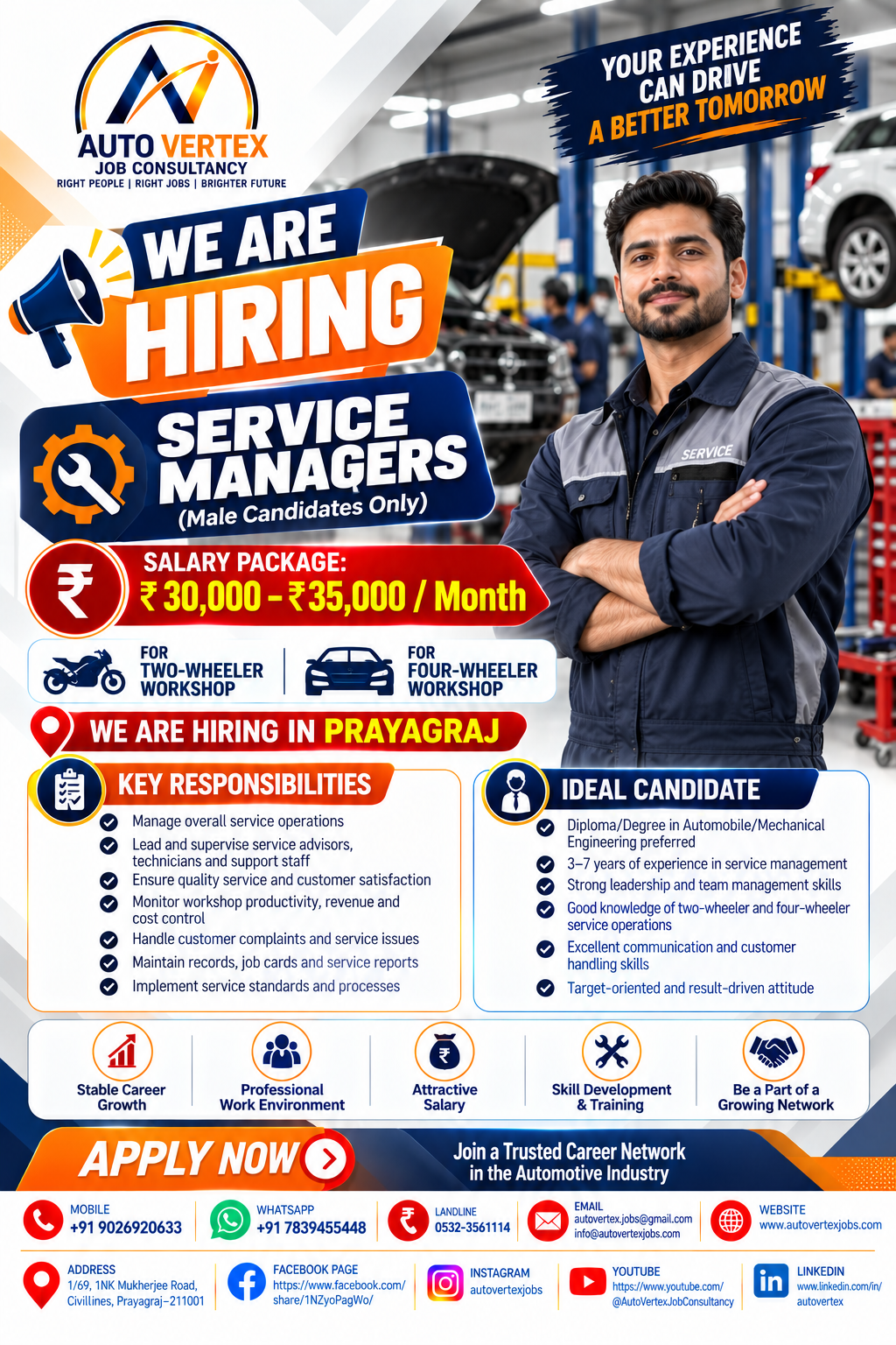 Automotive technician career