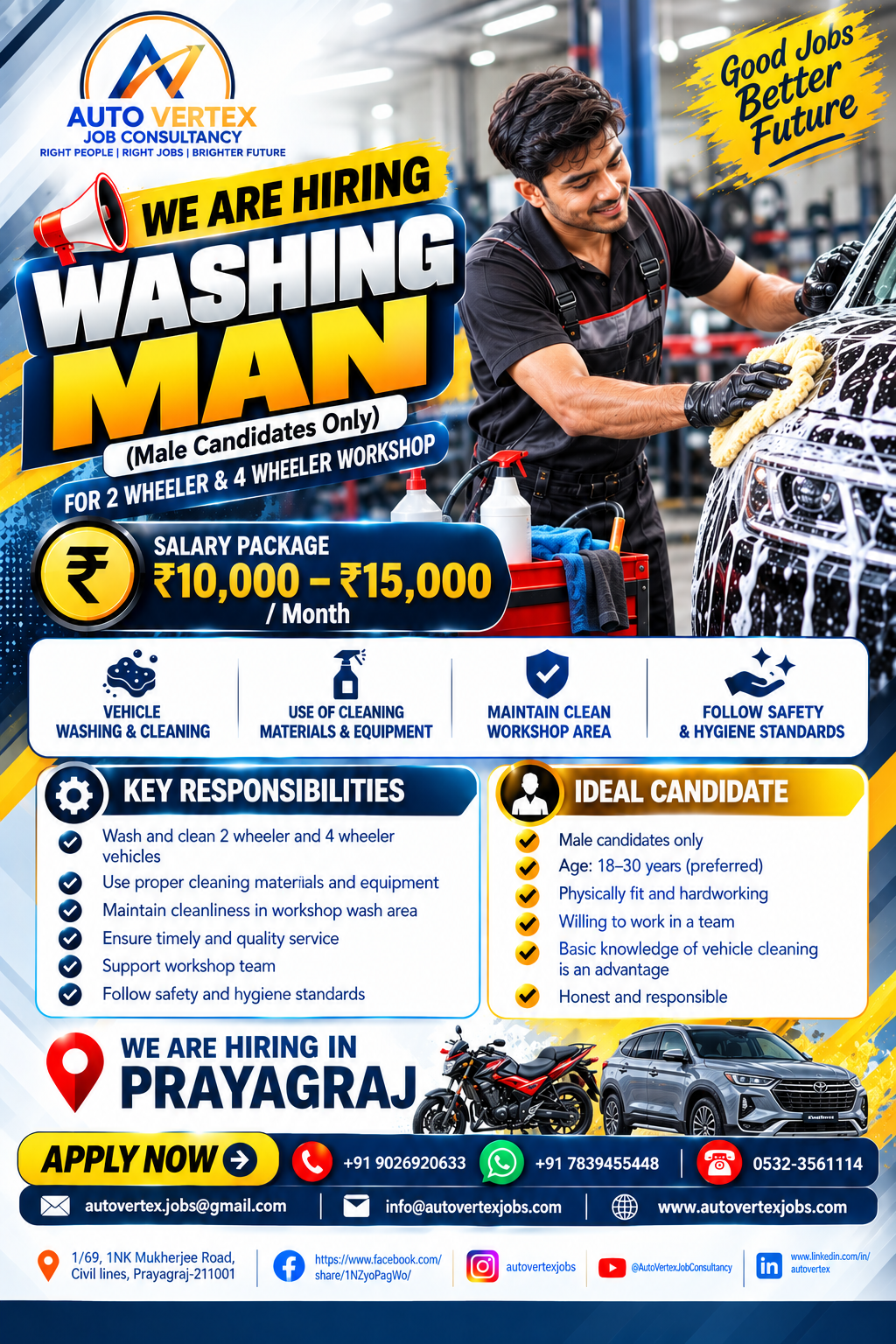 Service advisor opportunity
