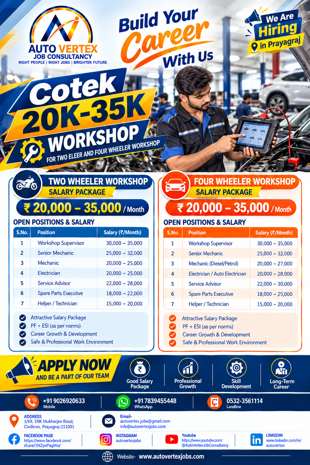 Automotive technical career