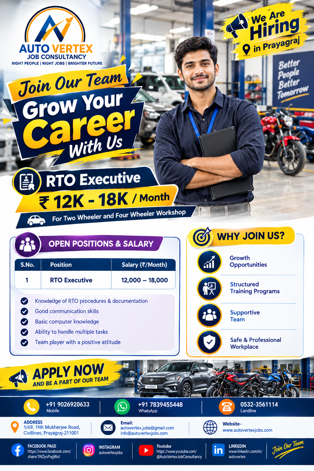 Automotive technician career